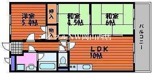 ネクスト倉田　東館の物件間取画像